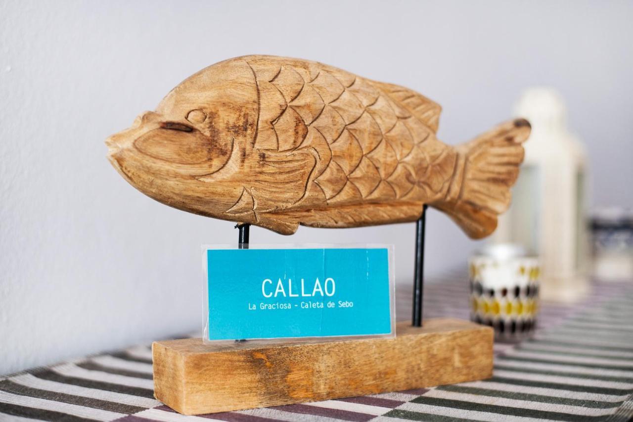 Apartamento Callao, La Graciosa Caleta de Sebo Eksteriør bilde